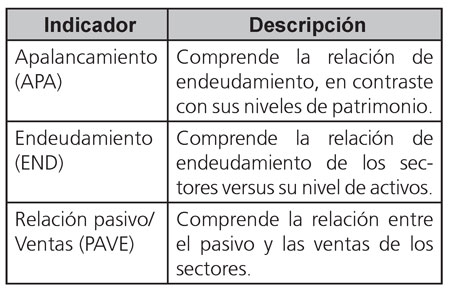 Indicadores de deuda