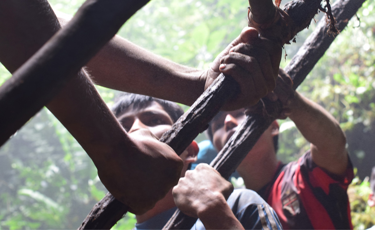 Domingo, inicio del descenso, ak&aacute;etutan yacha (t&eacute;cnica de descenso)