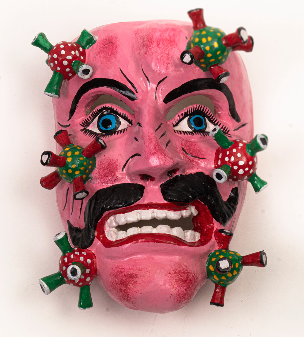 Hombre mestizo guerrero