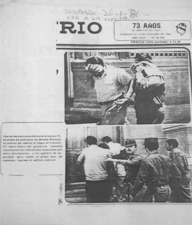 Portada de El Mercurio de Antofagasta, 26 de enero de 1980