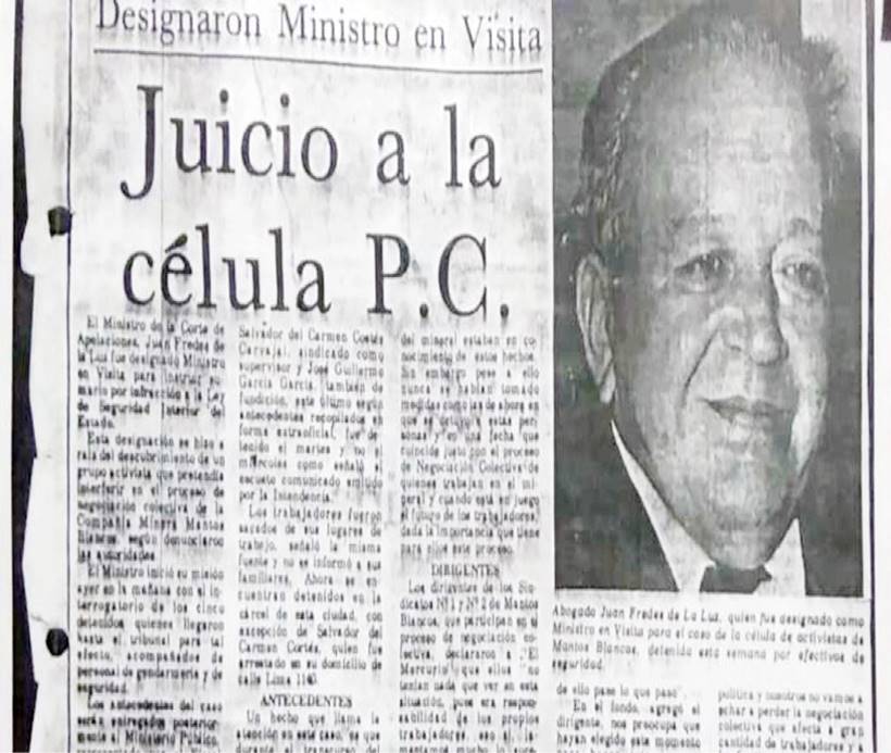Extracto de El Mercurio de Antofagasta
