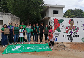 Primer mural feminista en Jos Mara Morelos