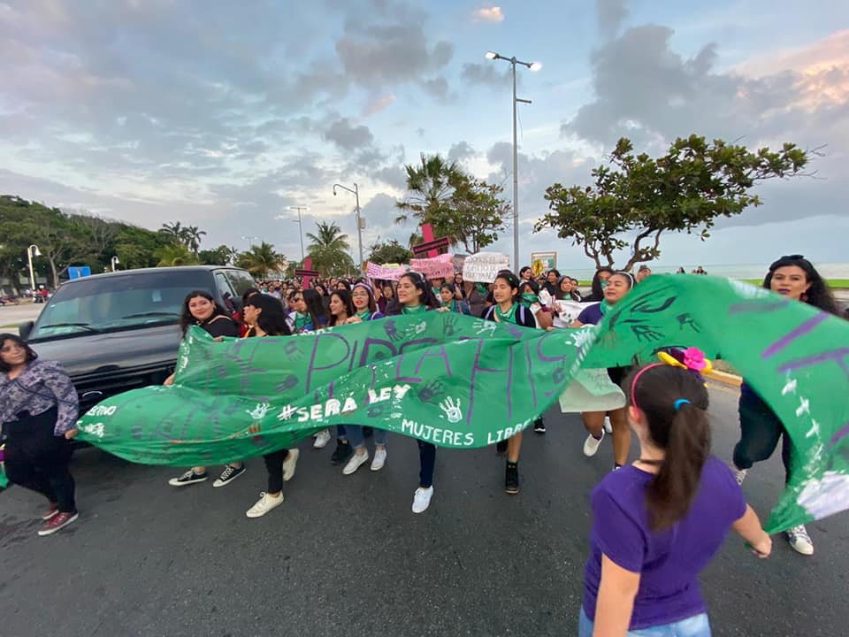 Segunda Marcha por el Derecho a Decidir en Quintana Roo