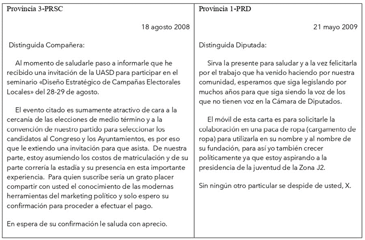Solicitudes para sufragar la carrera poltica de la red de intermediarios (brkeres)