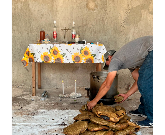 Preparaci�n de la mesa de jets' lu'um