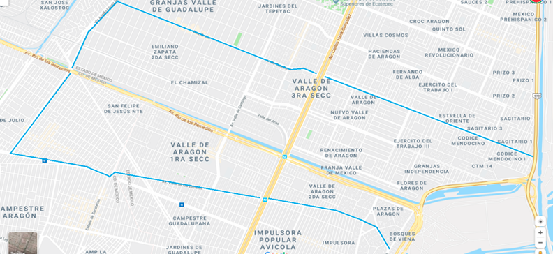  L�mites de la zona de estudio