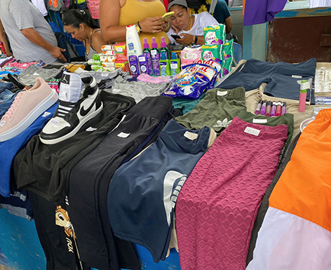 Un puesto de &ldquo;mulas&rdquo;