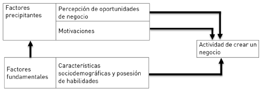 Influencia de las caracter&iacute;sticas sociodemogr&aacute;ficas en la creaci&oacute;n de negocios.