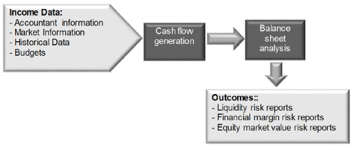 Management of assets and liabilities process.