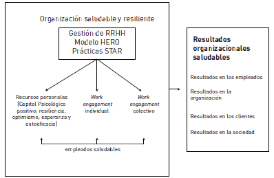 Modelo de organización positiva, saludable y resiliente 