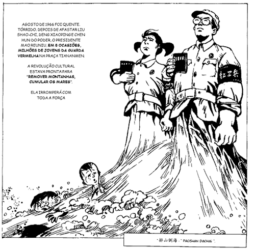 Jovens da Guarda Vermelha. 