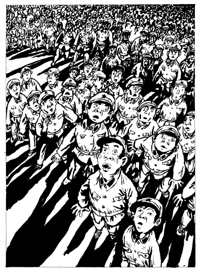 O assombro pela notícia da morte de Mao Zedong. 