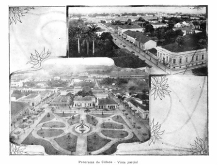 Panorama da Cidade - Album de Araraquara de 1915.