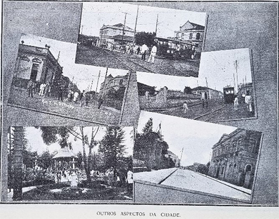 Aspectos da cidade - Almanach-Album de S. Carlos - 1916-1917.