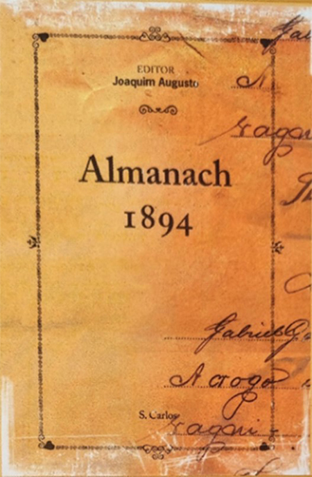 Capa do Almanach de So Carlos - 1894.