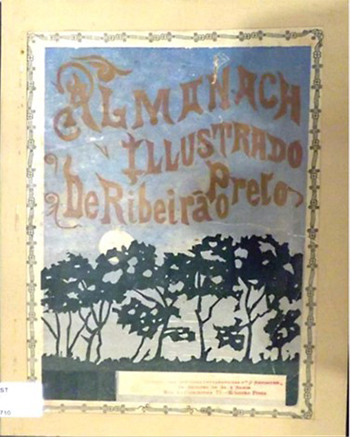 Capa do Almanach Illustrado de Ribeiro Preto - 1913.