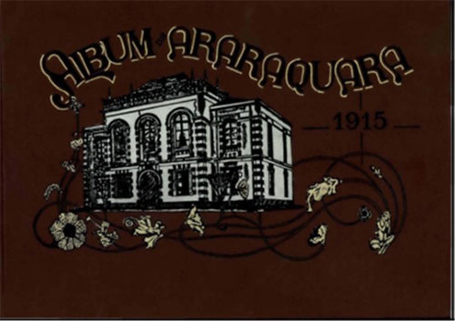 Capa do Album de Araraquara - 1915.