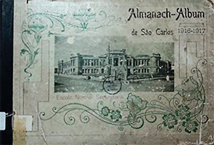 Capa do Almanach-Album de So Carlos 1916-1917.