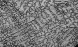 Microestructura de la aleación A 351 grado
  HK 40