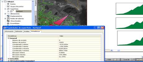 Cálculo automatizado de la cuenca visual.