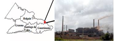 Ubicacin geogrfica de la empresa Comandante Ernesto Che Guevara.