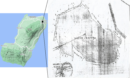 Ubicacin geogrfica de la cantera Gabricar.