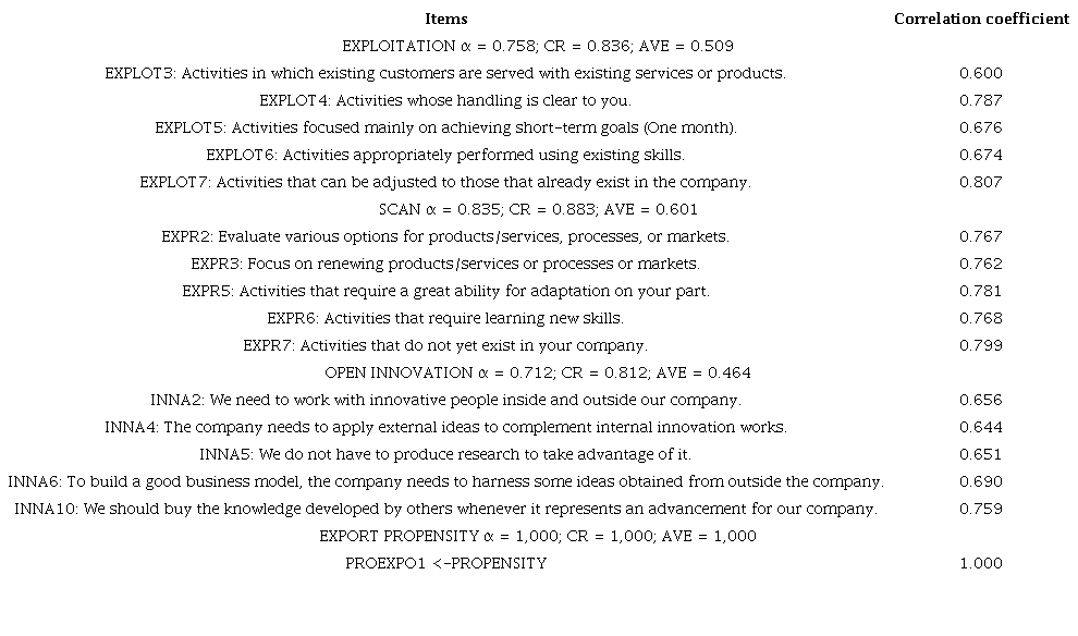 Scale reliability analysis
