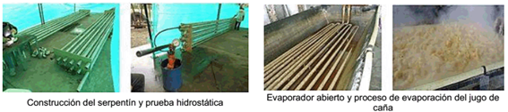 Aspectos constructivos y de la operación del serpentín 