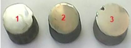 Probetas obtenidas producto del moldeo.