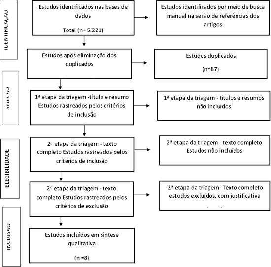 Fluxograma da Revisão Sistemática.