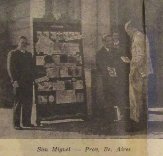 Difusión de publicaciones católicas en San Miguel. Noviembre 1938.