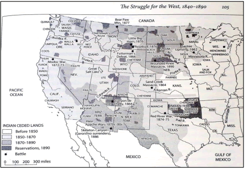 Expansi&oacute;n de la frontera en Am&eacute;rica del Norte