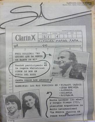 Portada del suplemento S� que se asemeja a una plantilla de composici�n