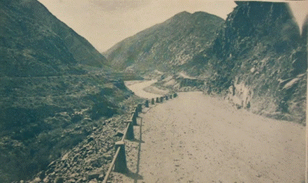 Camino carretero a Cacheuta