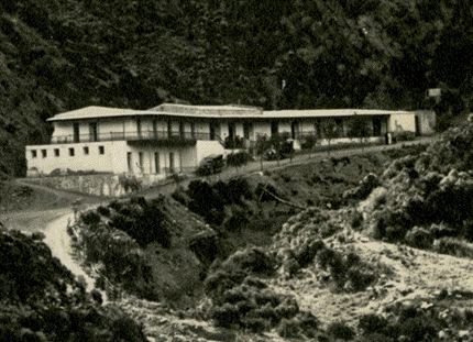Detalle del antiguo hotel de Villavicencio.