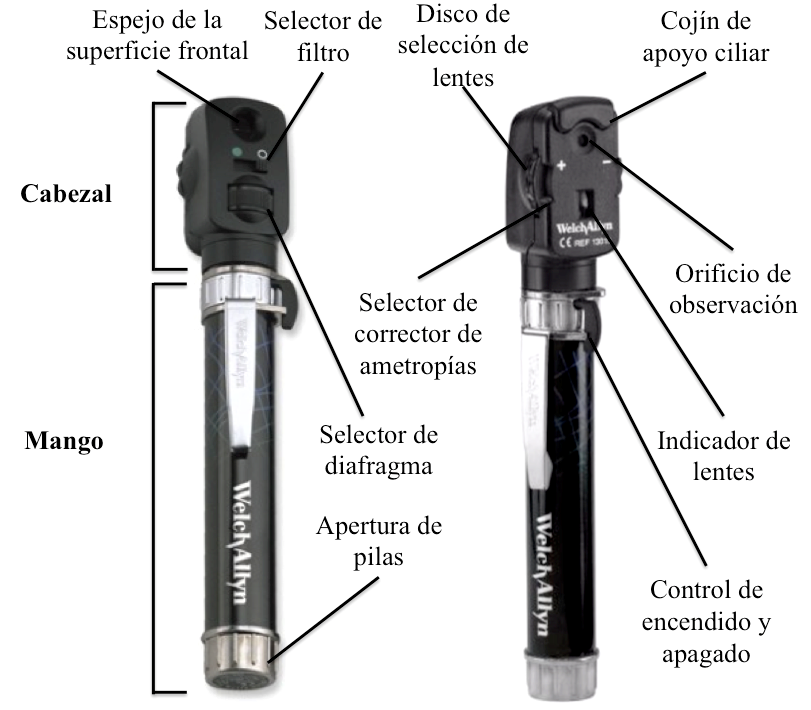 Oftalmoscopio
directo