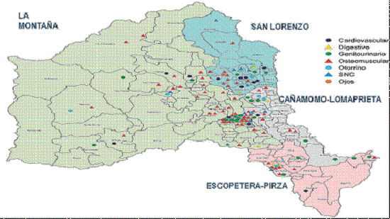 Cartografía social de anomalías congénitas en los resguardos indígenas de Riosucio, Caldas, Colombia