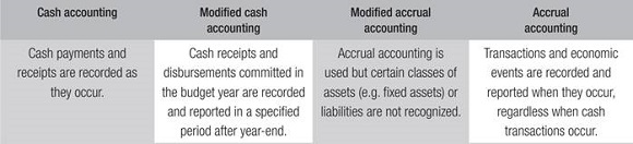 Governmental accounting practices