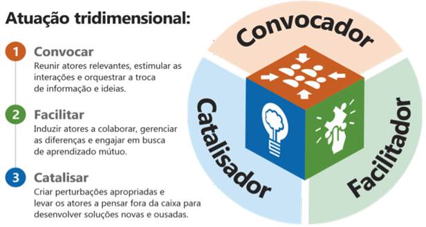 ATUA&Ccedil;&Atilde;O TRIDIMENSIONAL DA LIDERAN&Ccedil;A NO PROCESSO DE INOVA&Ccedil;&Atilde;O COLABORATIVA