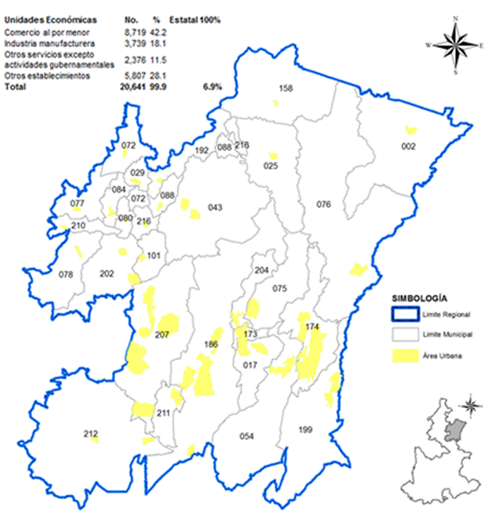 Región II, Sierra Nororiental del estado de Puebla