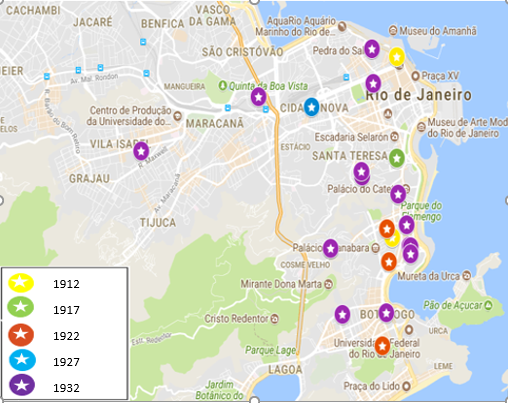 Localiza��o de criadas/os europeias/eus em an�ncios de &ldquo;precisa-se&rdquo; (1912-1932)[11] 