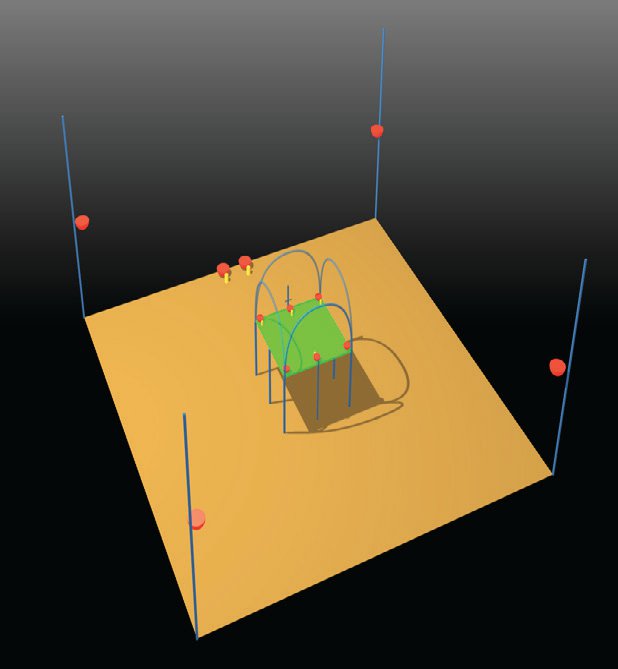 Ceremonial space for the Ch&rsquo;a&rsquo; Ch&aacute;ak ritual.  