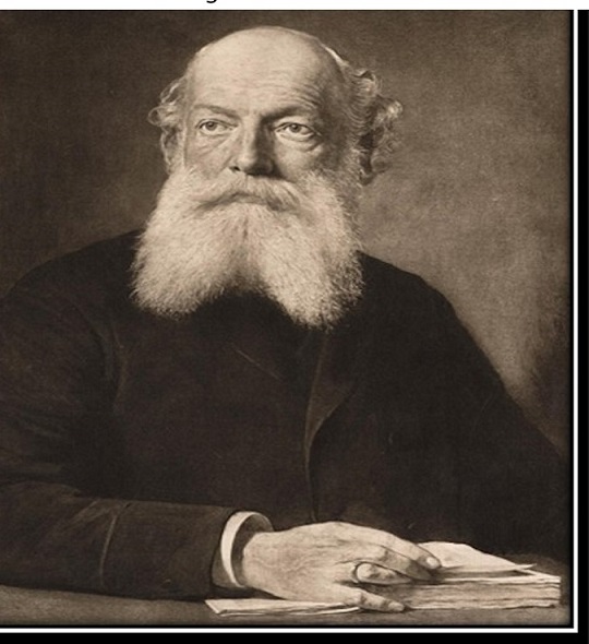 Retrato de August Kekulé von Stradonitz a los 60 años