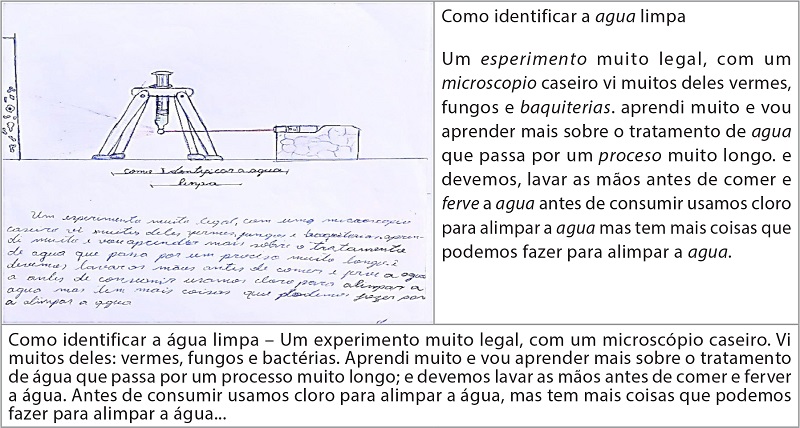 Desenhos e escritos de Jos&eacute;