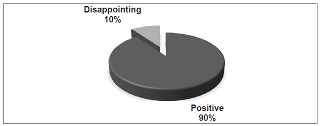 How do you describe your experience with the VLE in the English class?