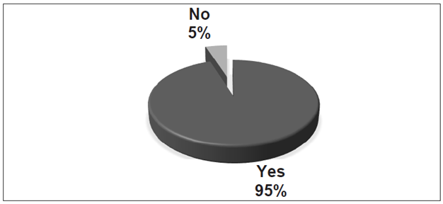 Do you think students had a positive reaction to the use of a VLE in class?