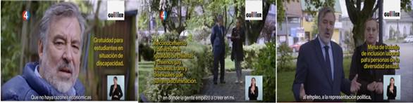 Alejandro Guillier conversa con personas con discapacidad y personas transg&eacute;nero