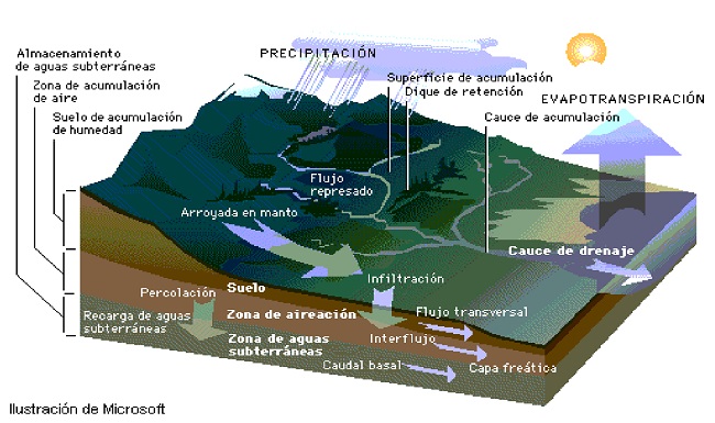 Modelo de una Cuenca Hidrogr�fica.