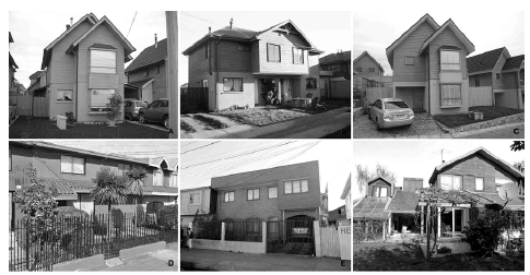 Fotos de las viviendas
estudiadas