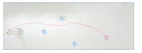 Original
scene plus navigation path